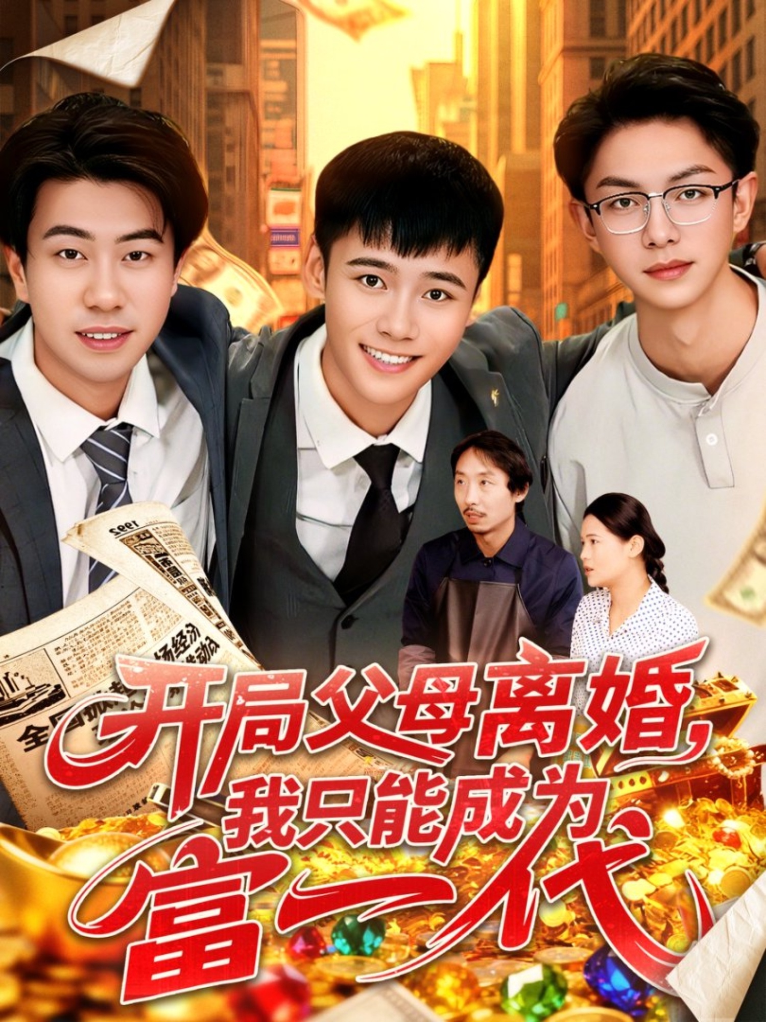 开局父母离婚，我只能成为富一代(全集)
