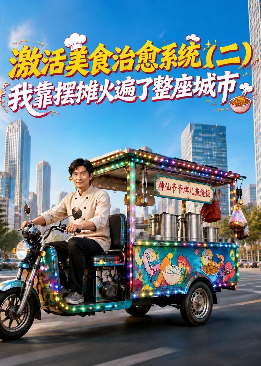 激活美食治愈系统我靠摆摊火遍了整座城市二(全集)